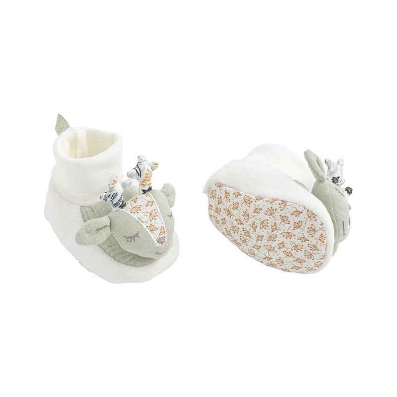 Chaussons bébé Promenons-nous Sauthon produit face