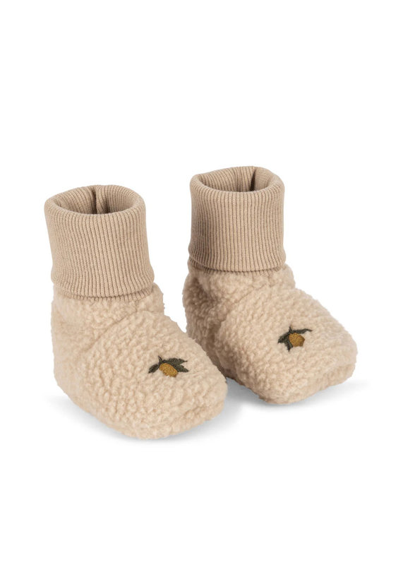 Chaussons Boots Safa Oxford Tan Grs Citron Konges Slojd produit