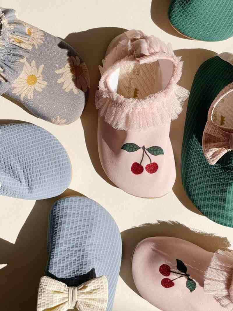 Chaussons de bain à Nœud Smoke Pine 24-25 Konges Slojd lifestyle 1