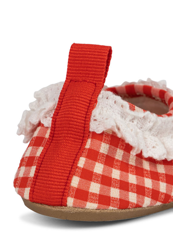 Chaussons de bain Anjou Fiery Red Konges Slojd zoom derrière