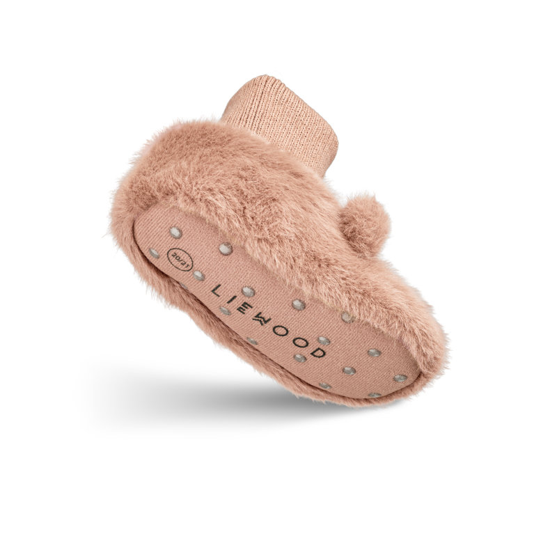 Chaussons pour bébé Beth Lapin Pale tuscany Liewood dessous
