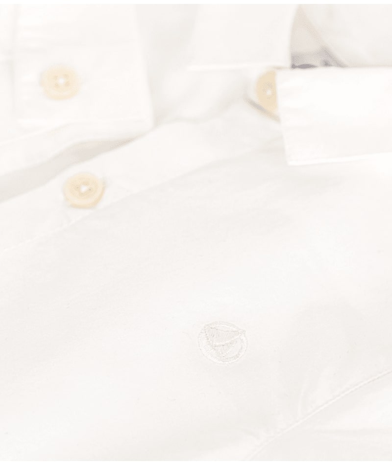 Chemise en popeline Ecume Petit Bateau motif