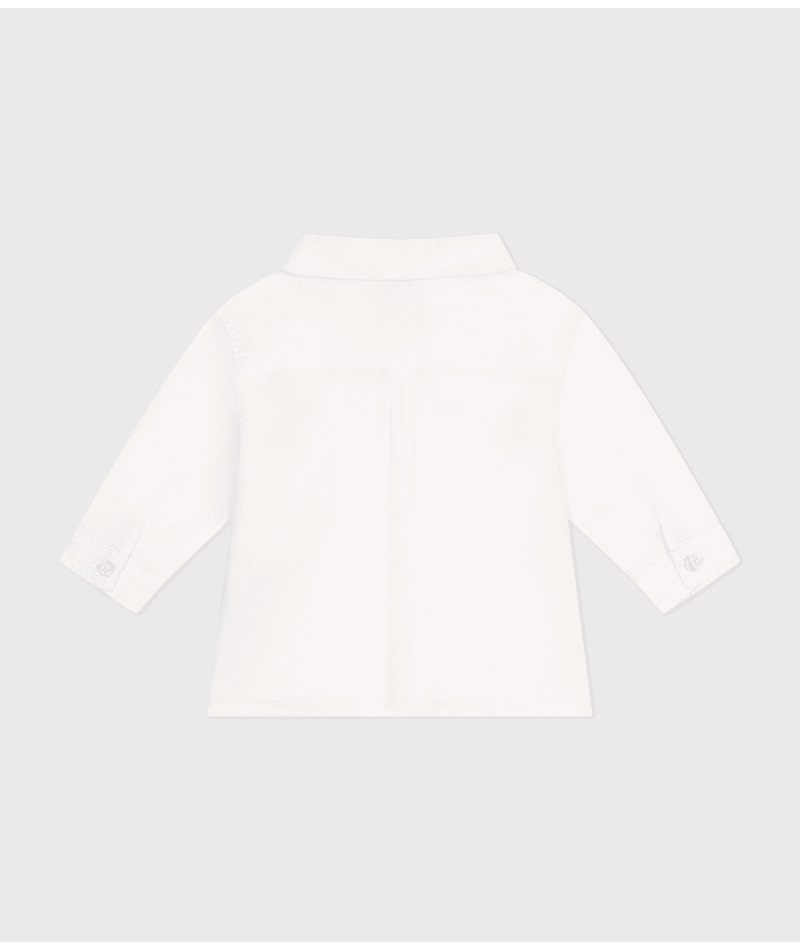 Chemise en popeline Ecume Petit Bateau devant