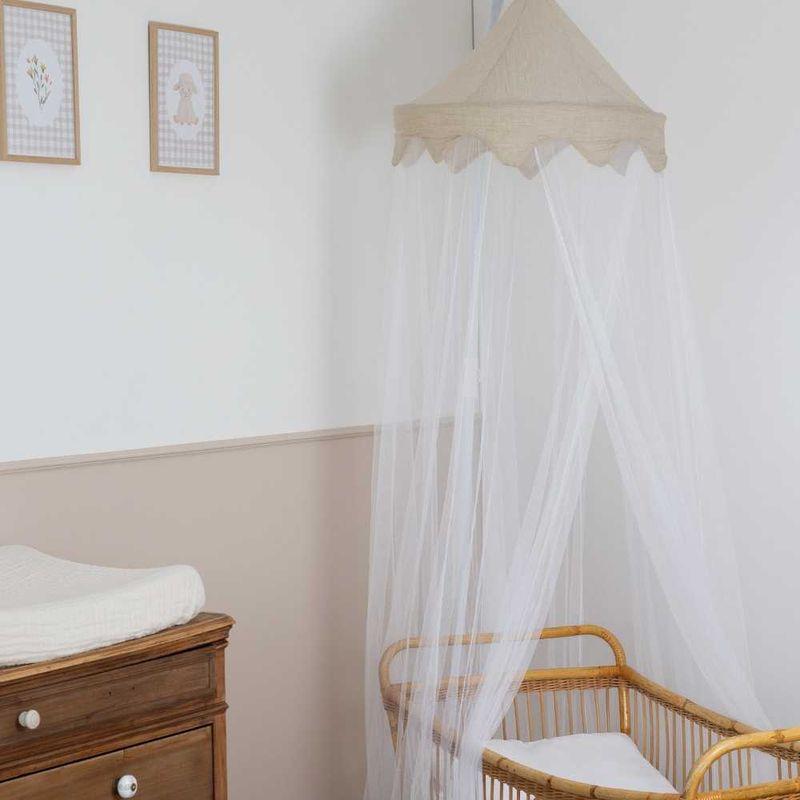 Ciel de lit Moustiquaire Sable TROIS KILOS SEPT lifestyle