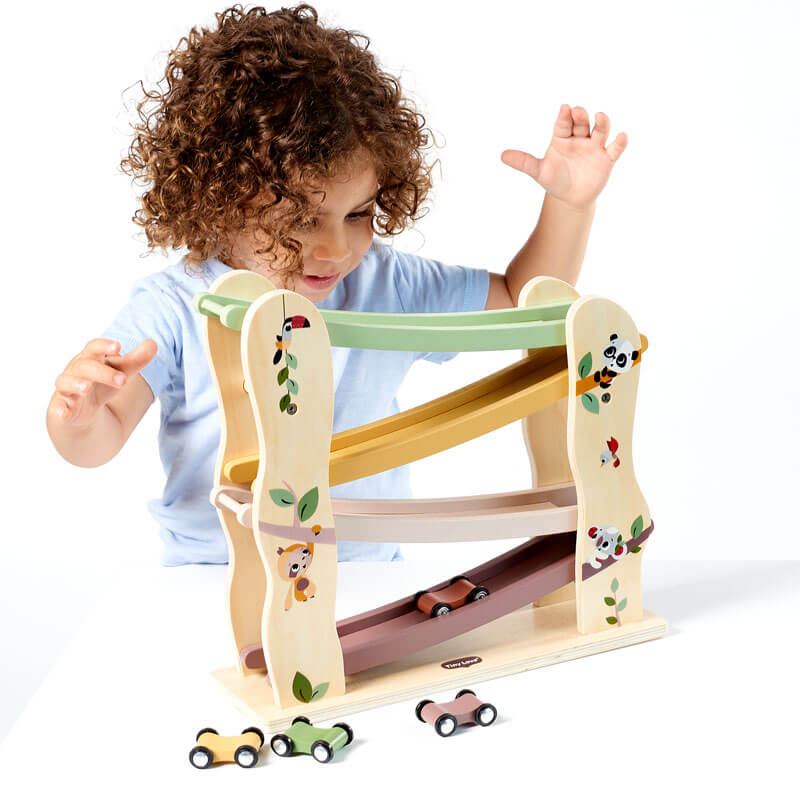 Circuit voitures en bois Boho Chic Tiny Love jeu