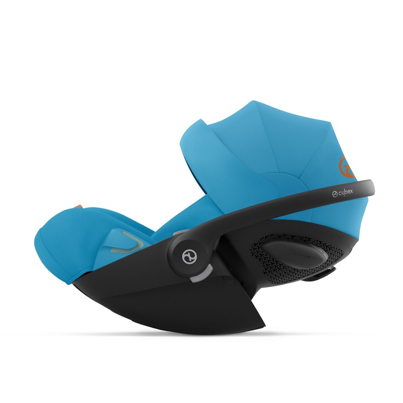 Pack sièges-auto Cloud G et Sirona G Plus Beach Blue + base G offerte Cybex cloud g allongé