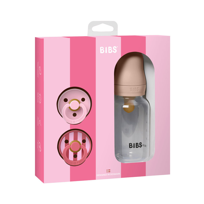 Coffret Cadeau Les Essentiels Blush Bibs packaging