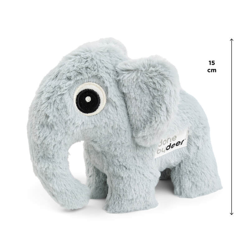 Coffret cadeau peluche Elphee Bleu Done by Deer dimensions