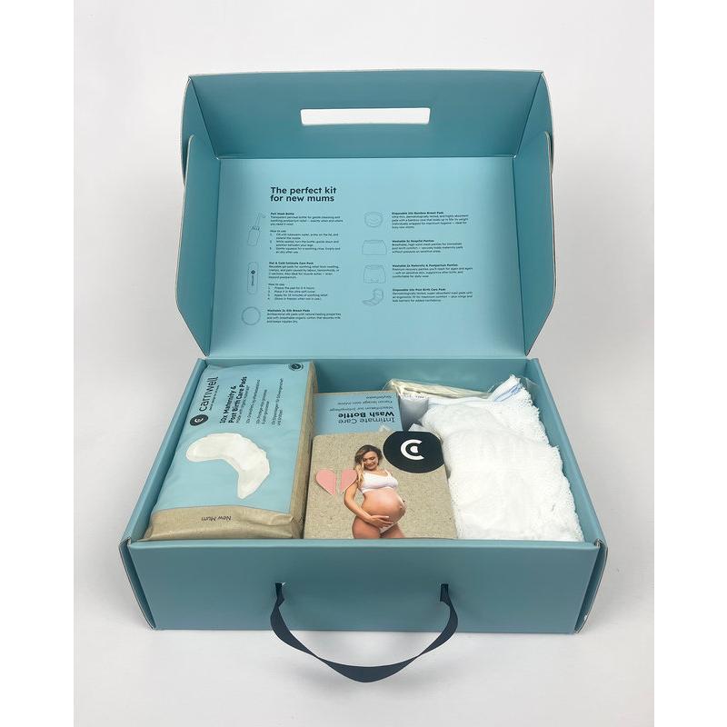 Coffret de Soins pour Jeune Maman CARRIWELL coffret ouvert