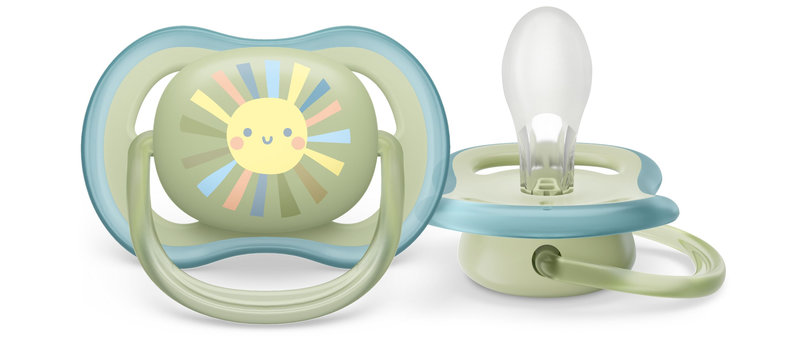 Coffret découverte Biberon natural 125ml + Sucette Ultra Air 0-6M Phillips Avent sucette