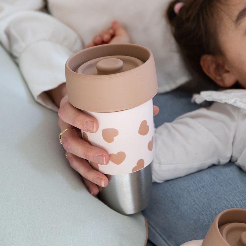 Coffret Mini & me 2 tasses inox Click & drink BigLove BEABA lifestyle 3
