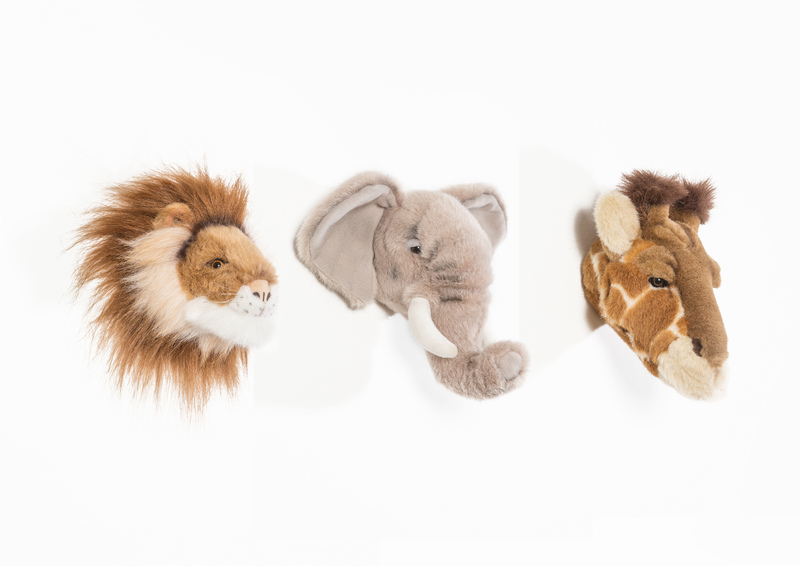 Coffret Mini Trophées Peluches Safari WILD AND SOFT cote