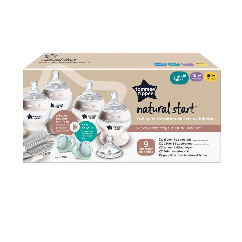 Coffret Naissance Natural Start Mixte Tommee Tippee package