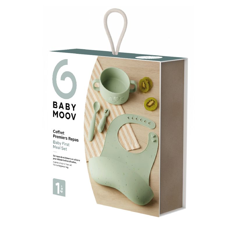 Coffret Premiers Repas Mini Arty Babymoov packaging