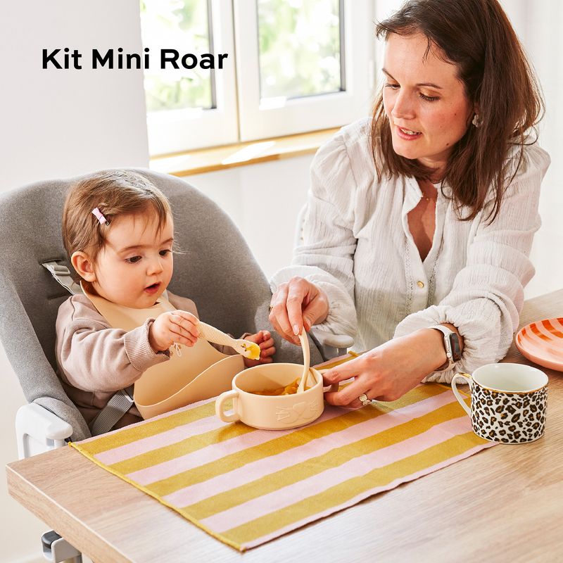 Coffret Premiers Repas Mini Roar Babymoov lifestyle