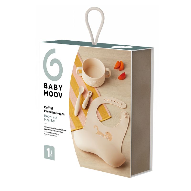 Coffret Premiers Repas Mini Roar Babymoov packaging