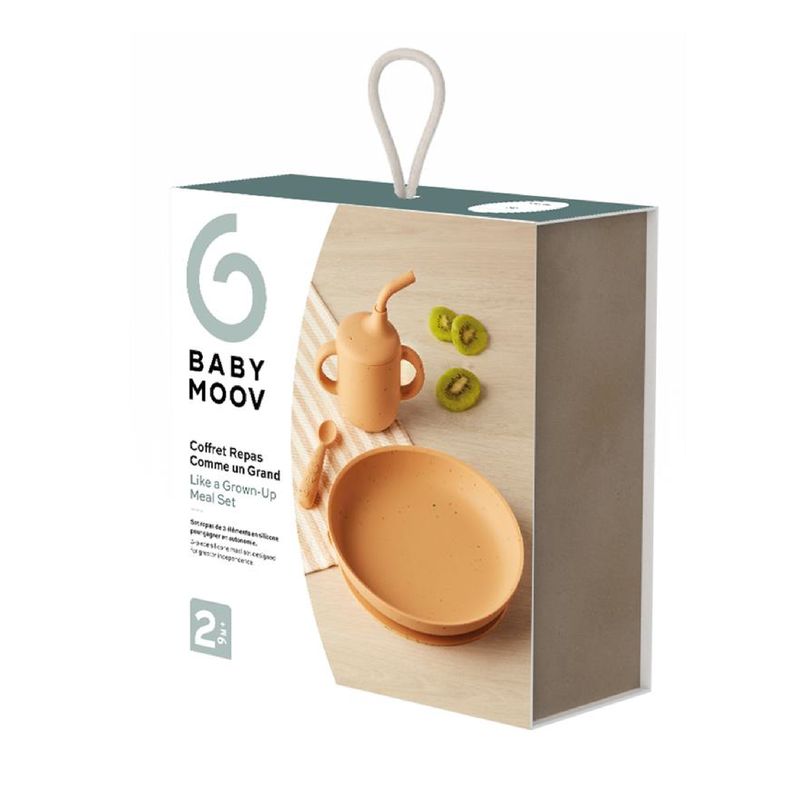 Coffret Repas Comme Un Grand Little Arty Babymoov packaging
