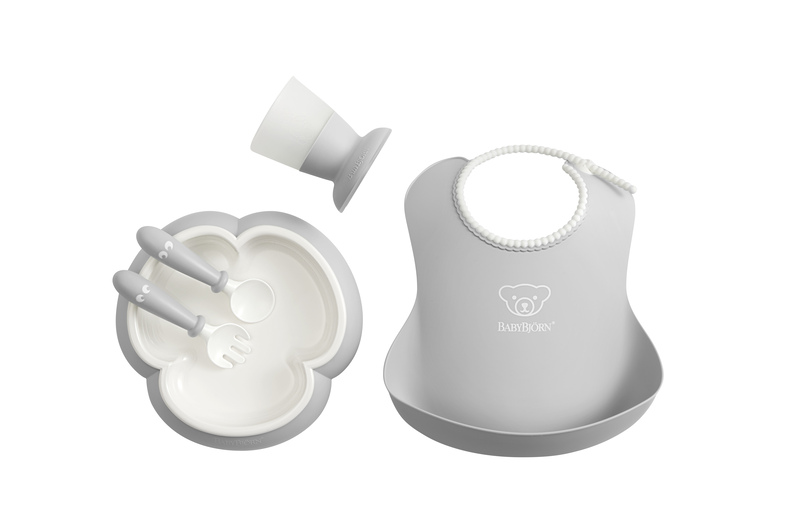 Coffret Repas gris Babybjorn produit face