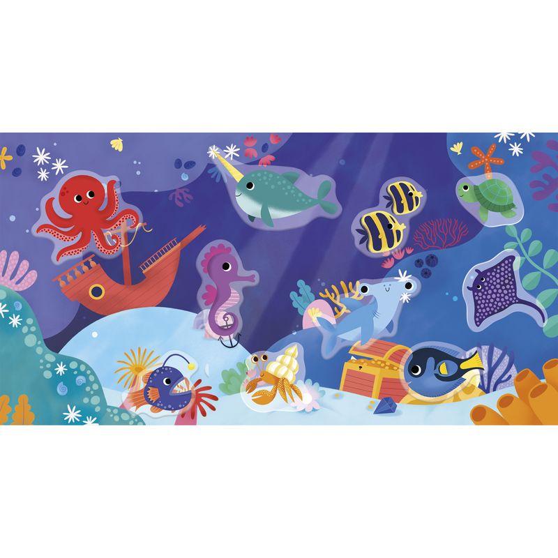 Coffret Stickers Epais Repositionnables La Mer 18 mois JANOD planche 1