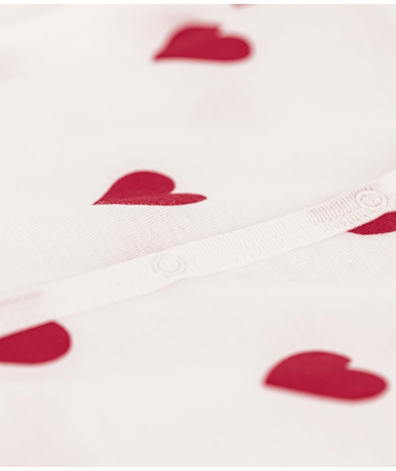Combicourt Coeurs Petit Bateau coeurs