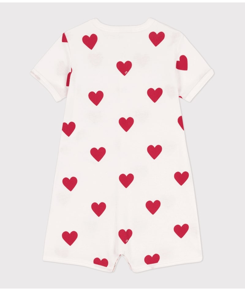 Combicourt Coeurs Petit Bateau dos