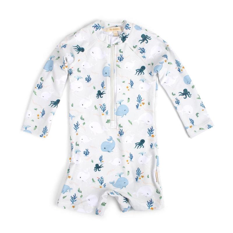 Combinaison anti-UV 1-2 ans Villads Les contes de Christian la Baleine FILIBABBA produit