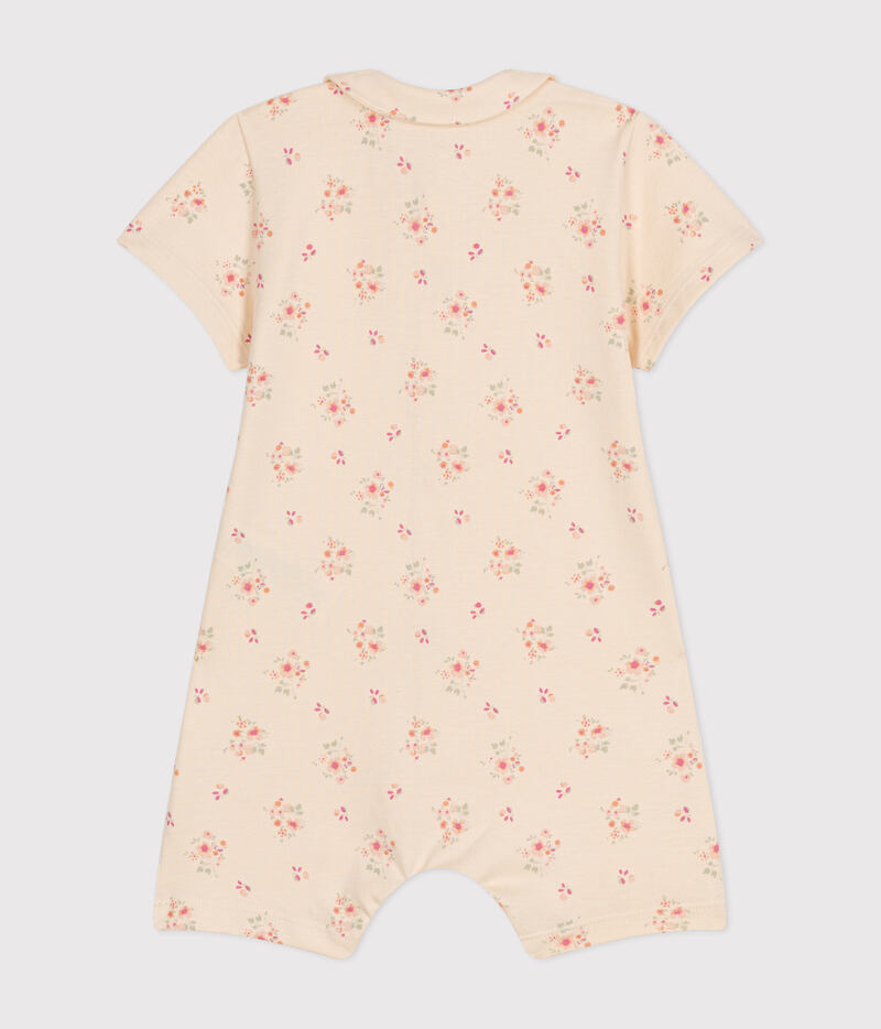 Combinaison courte en jersey léger bébé Avalanche Multicolor Petit Bateau dos