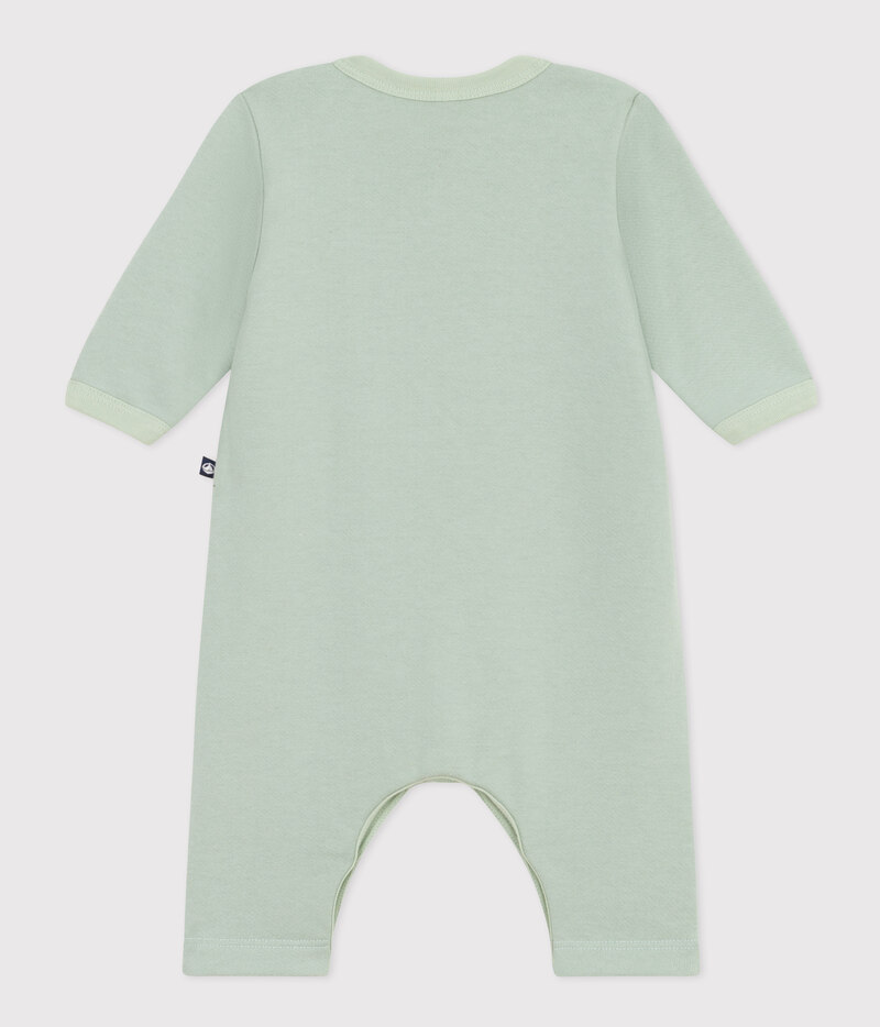 Combinaison longue en molleton bébé Herbier Petit Bateau dos