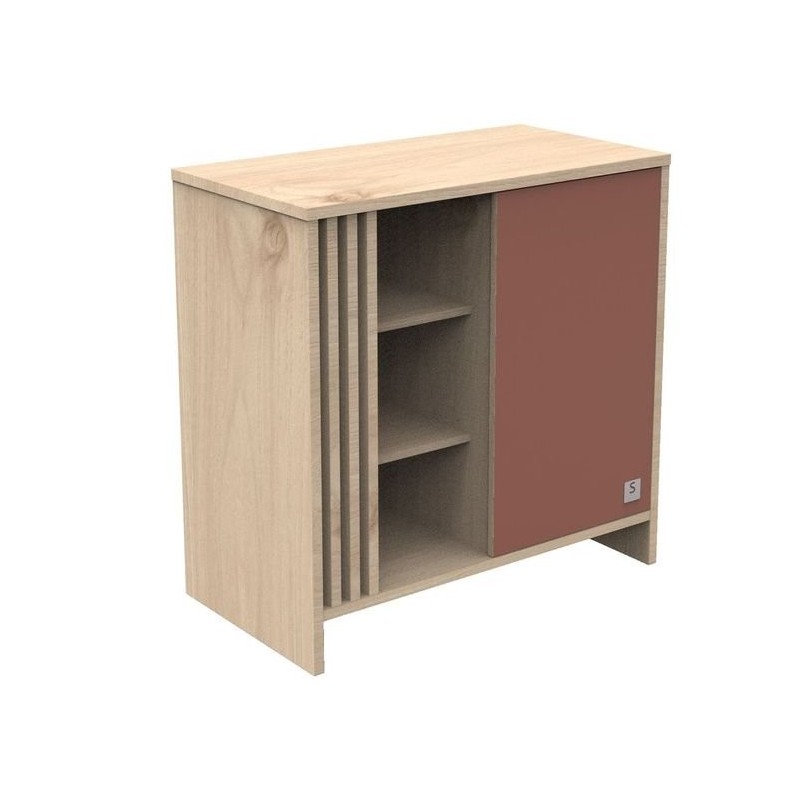 Chambre Tokyo SAUTHON commode terracotta