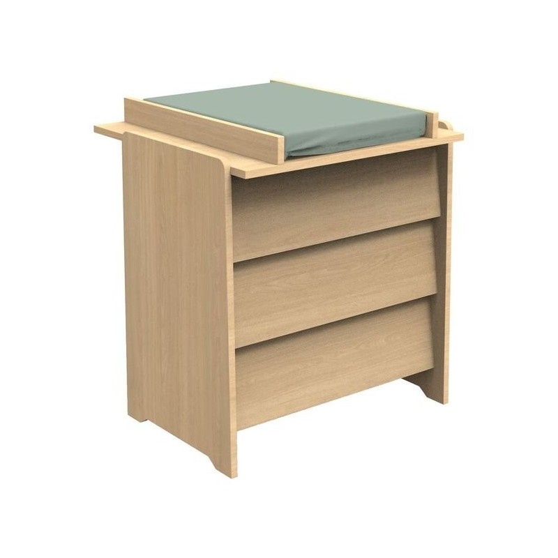 Chambre Cannelle SAUTHON commode avec plan à langer