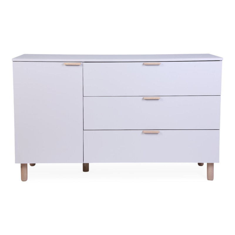 Commode 3 tiroirs Cosy Clay Childhome commode seule face
