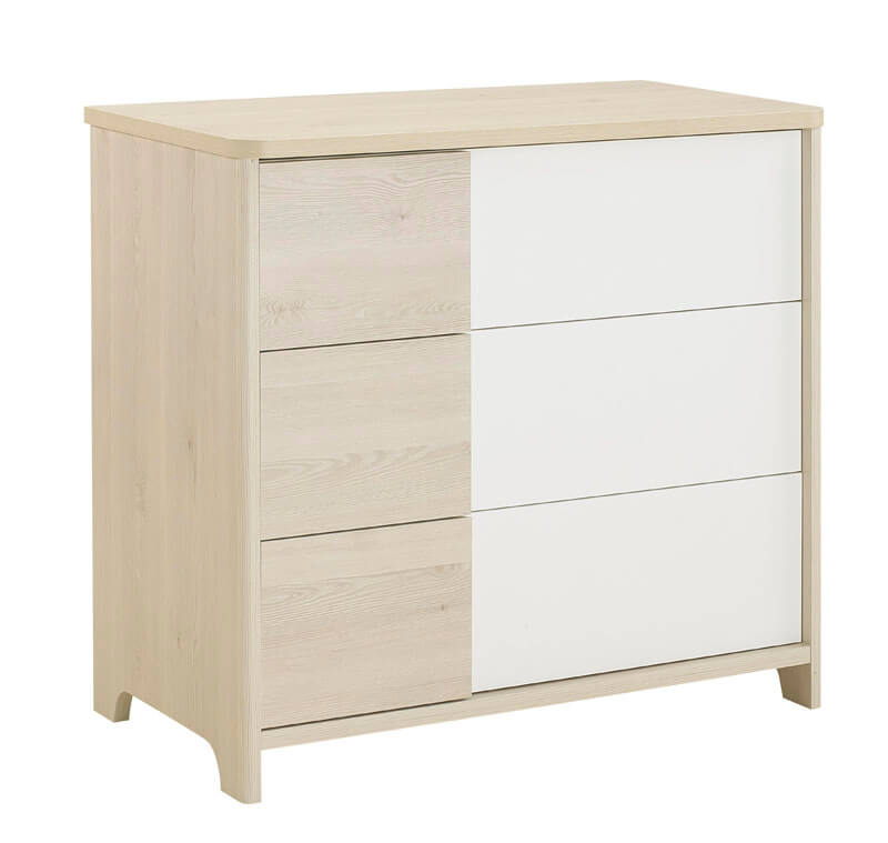 Commode Sacha avec plan à langer en option Galipette commode pin