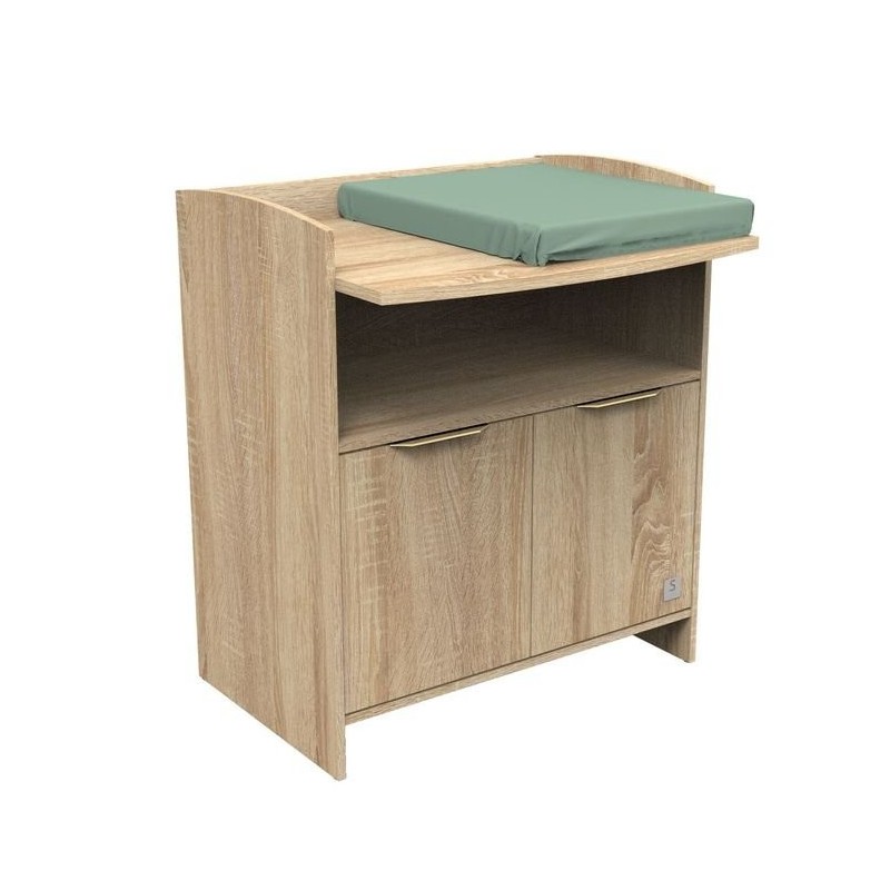 Commode à langer 2 Portes Azur SAUTHON cote