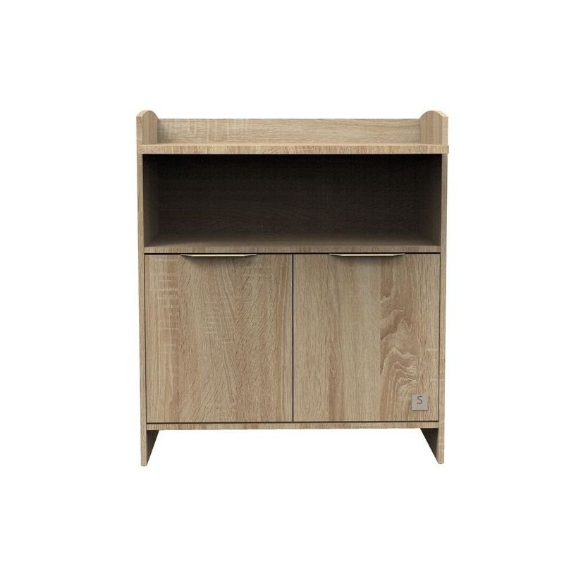 Commode à langer 2 Portes Azur SAUTHON face