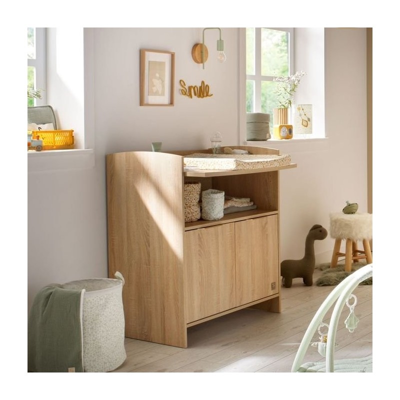 Commode à langer 2 Portes Azur SAUTHON lifestyle