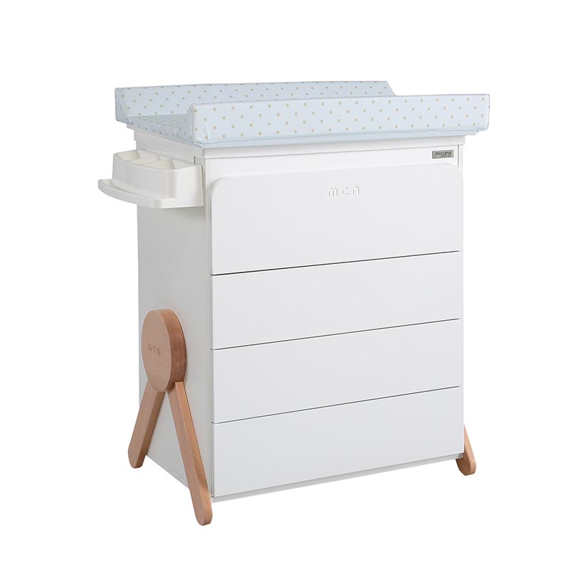 Chambre Swing Blanc (lits + commodes + armoire) Micuna Commode Baignoire