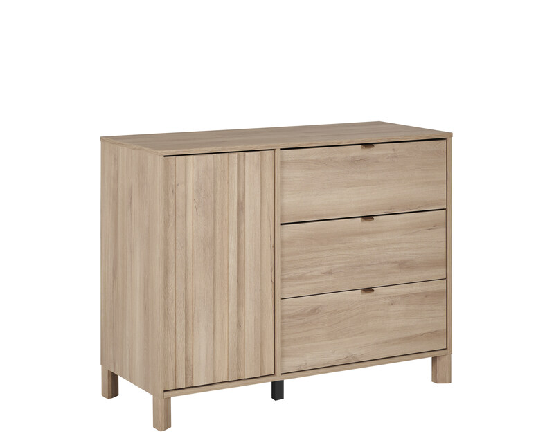 Commode Calypso 1 porte 3 tiroirs Galipette commode 