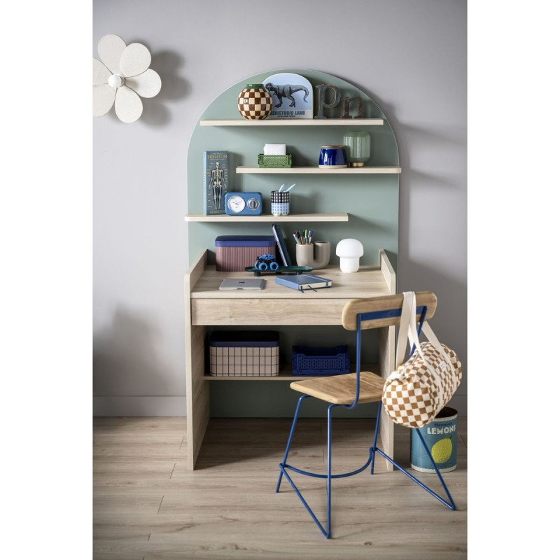 Pack Duo Arche Lit évolutif Sauge + Commode à langer/Bureau Sauthon lifestyle 6