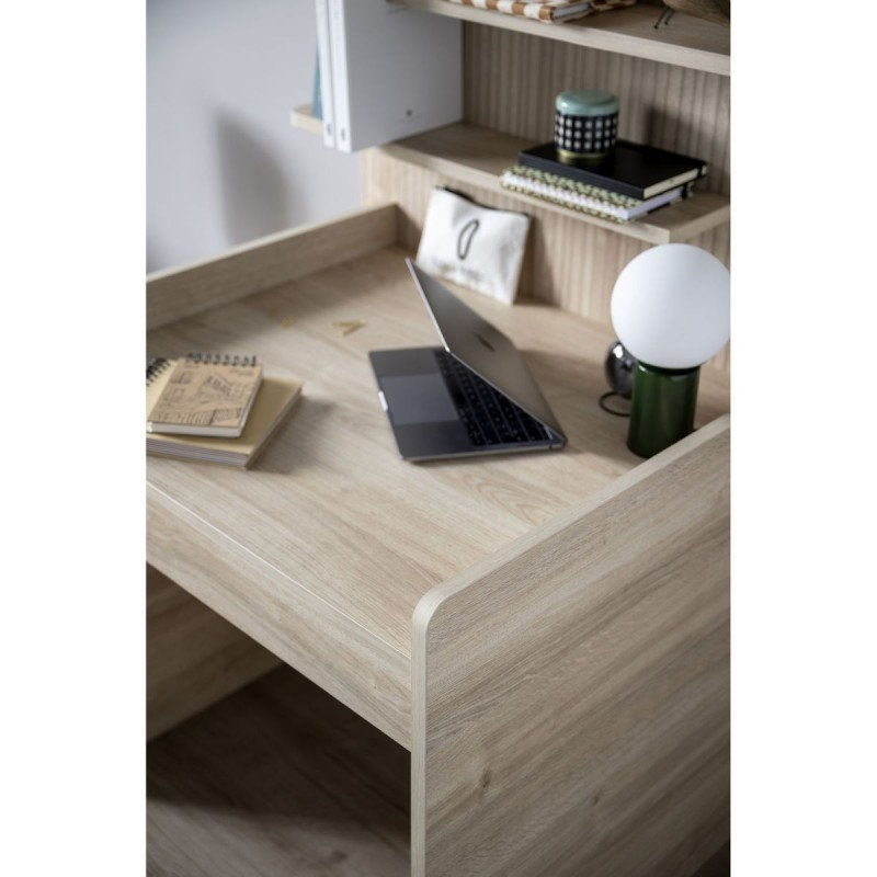 Pack Duo Arche Lit évolutif Strié + Commode à langer/Bureau  Sauthon lifestyle 5