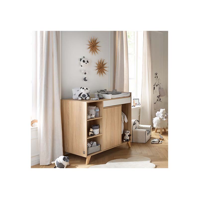 Commode à langer évolutive NOVA Blanc SAUTHON, Vente en ligne de