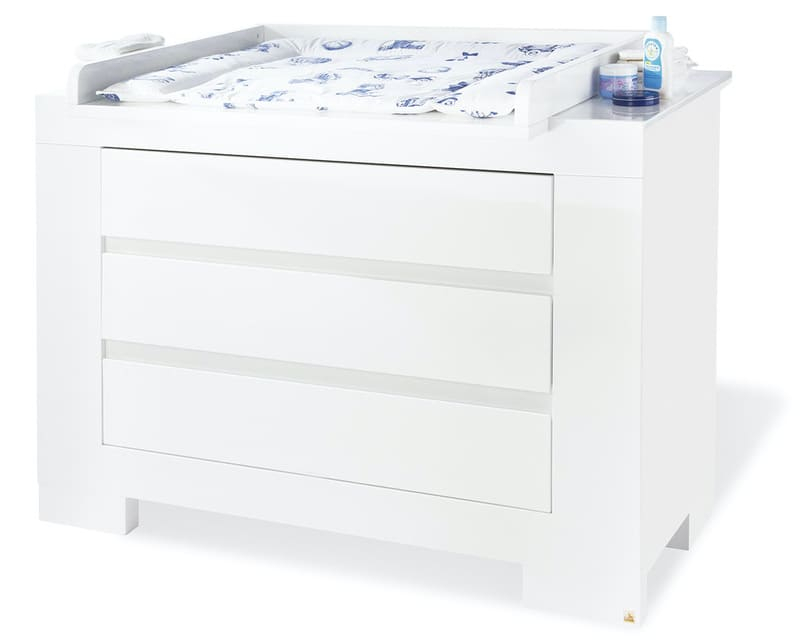Commode à langer Sky large blanc Pinolino Accessoires