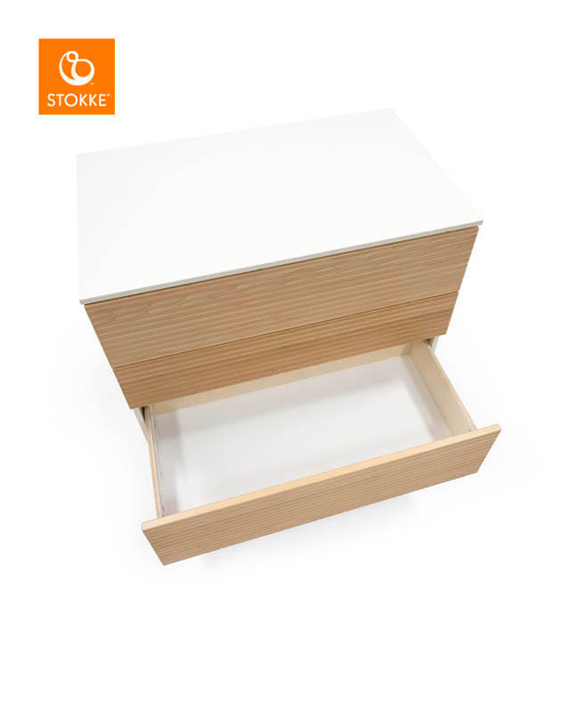 Plan et matelas à langer pour commode Sleepi Stokke - Bambinou