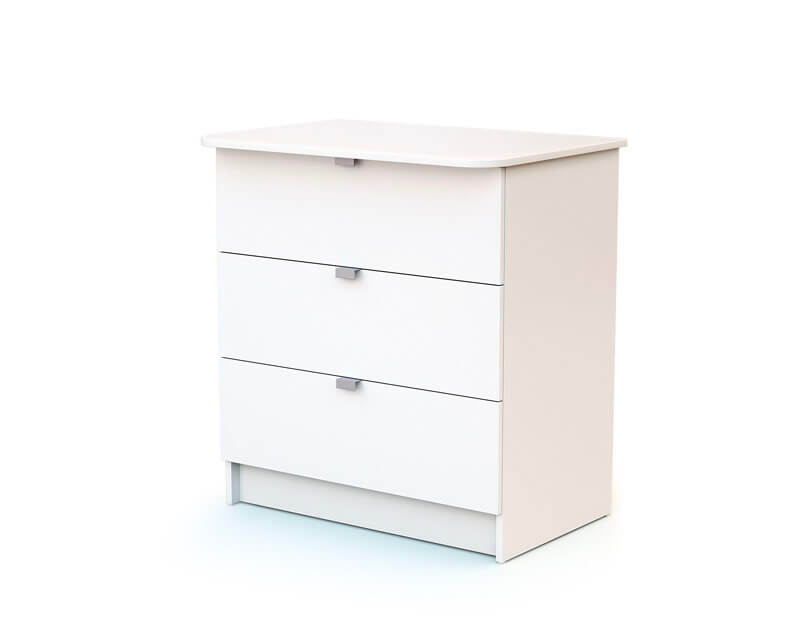 Commode à langer Webaby blanc AT4 meuble