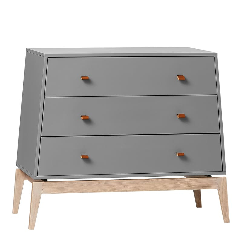Commode Luna Chêne / Gris Leander Produit