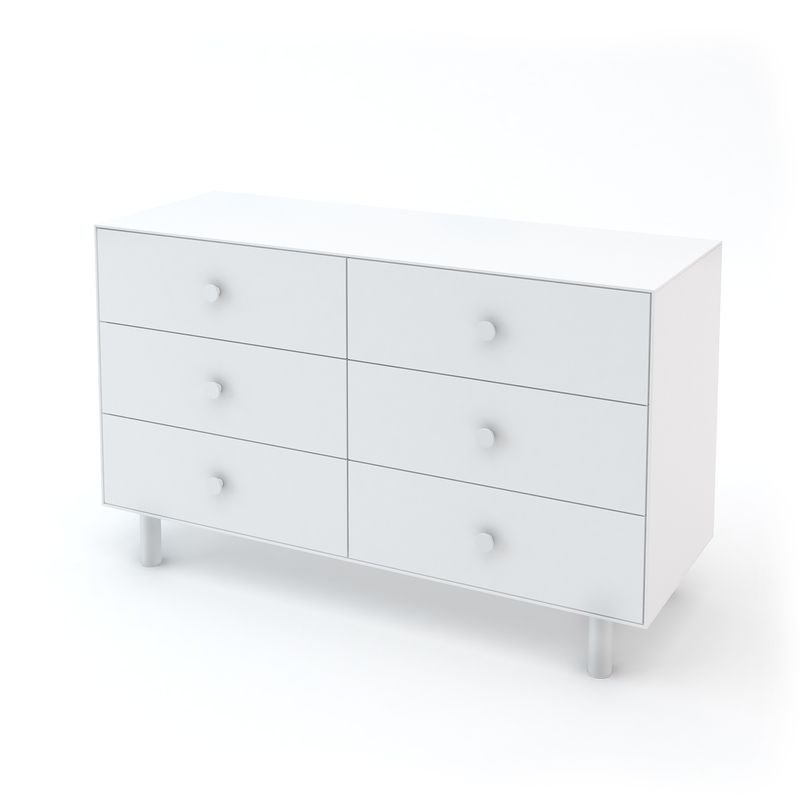 Chambre bébé Classic OEUF NYC commode 6 tiroirs blanche