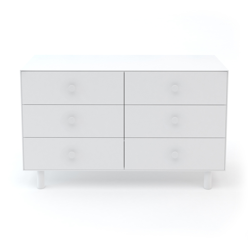 Commode Merlin Classic 6 tiroirs OEUF NYC face blanche