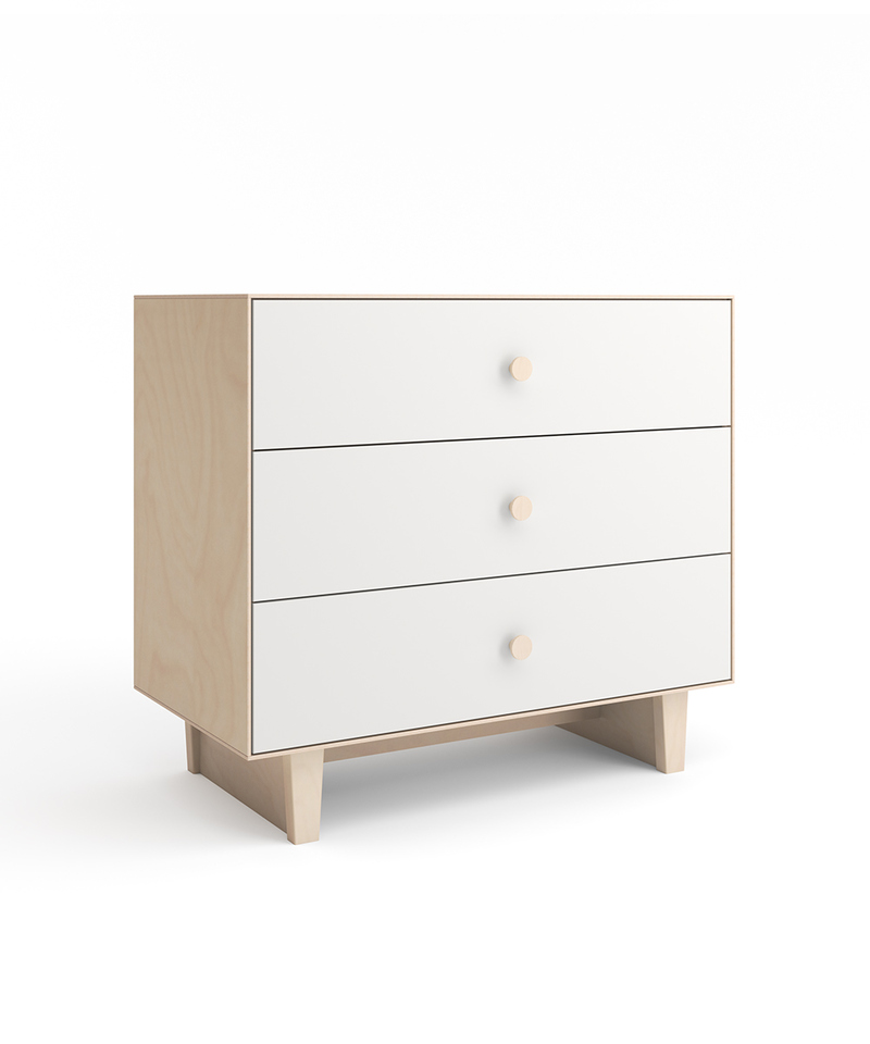 Chambre bébé Rhea OEUF NYC commode 3 tiroirs bouleau