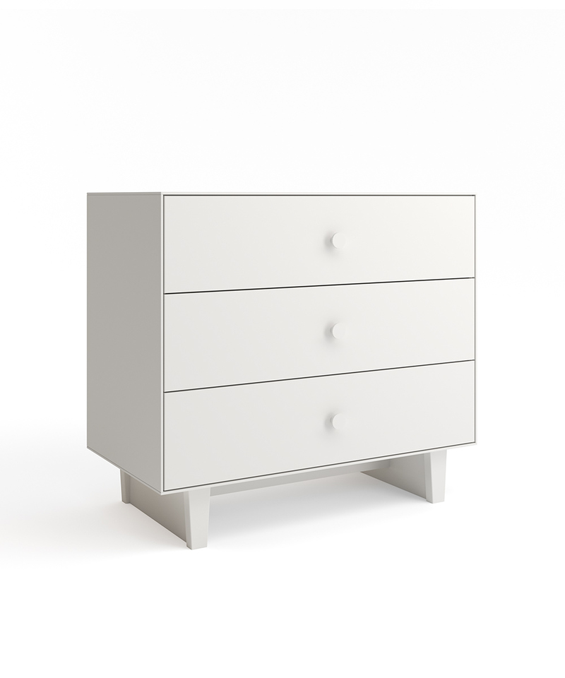 Chambre bébé Rhea OEUF NYC commode 3 tiroirs blanc