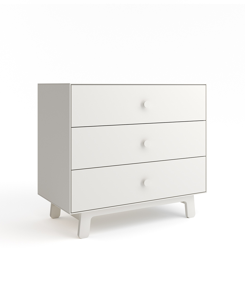 Chambre bébé Sparrow OEUF NYC commode 3 tiroirs blanc