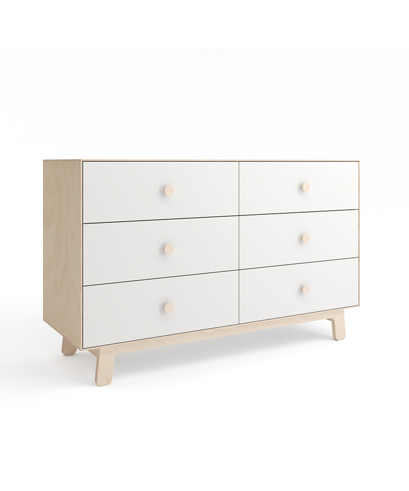 Chambre bébé Sparrow OEUF NYC commode 3 tiroirs bouleau